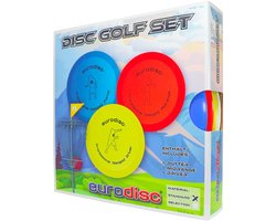 Discgolf disc Eurodisc Discgolf start set standaard EDSSSA Multikleur ‎24 x 21,49 x 24,99 cm