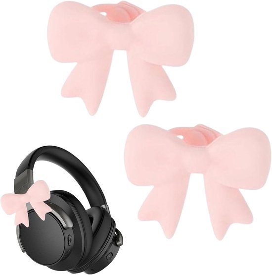 Hoofdtelefoonaccessoires 3D Siliconen Strikvormige Oorhaakjes — afbeelding 5