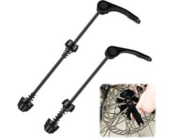 Sofun Snelspanner fiets, 2 stuks, 146/189 mm, zwart