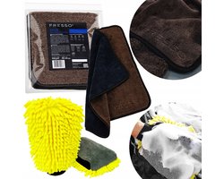 Fresso Zack Microvezel Set: Wassen & Drogen Auto