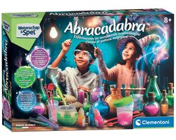 Clementoni Abracadabra Toverdranken Laboratorium - Scheikunde Proefjes Experimenteerset met Mini Ketel - Wetenschap en Spel voor Kinderen vanaf 8 Jaar