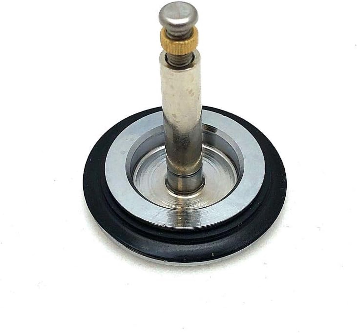 Afvoerstopper 43,8 mm - Hoogte verstelbaar - Messing verchroomd - Geschikt voor wastafel, douche of bad - ShopVlot