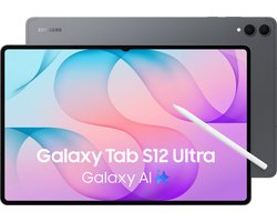 Samsung Galaxy Tab S12 Ultra - 512GB - Gray + 1 jaar extra garantie