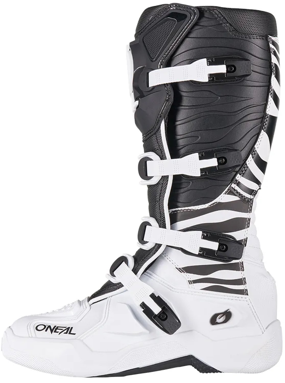 Oneal 3srs Zebra Off-road Laarzen Wit EU 43