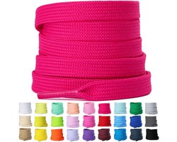 Olukssck 2 pairs flat laces 8mm for sneakers, athletic shoelaces - ShopVlot