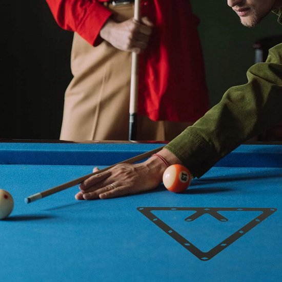 Set van 6 Biljart Driehoeken voor 8-Ball, 9-Ball, 10-Ball — afbeelding 2