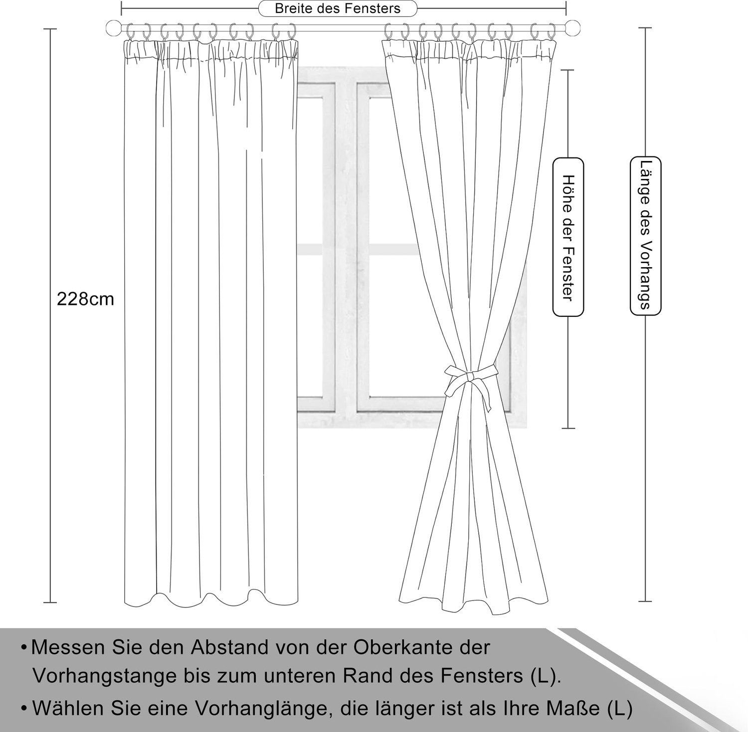 Gordijnen lichtdicht H228 x B117cm - kerstthema - verduisterend - ideaal voor woonkamer en slaapkamer - ShopVlot