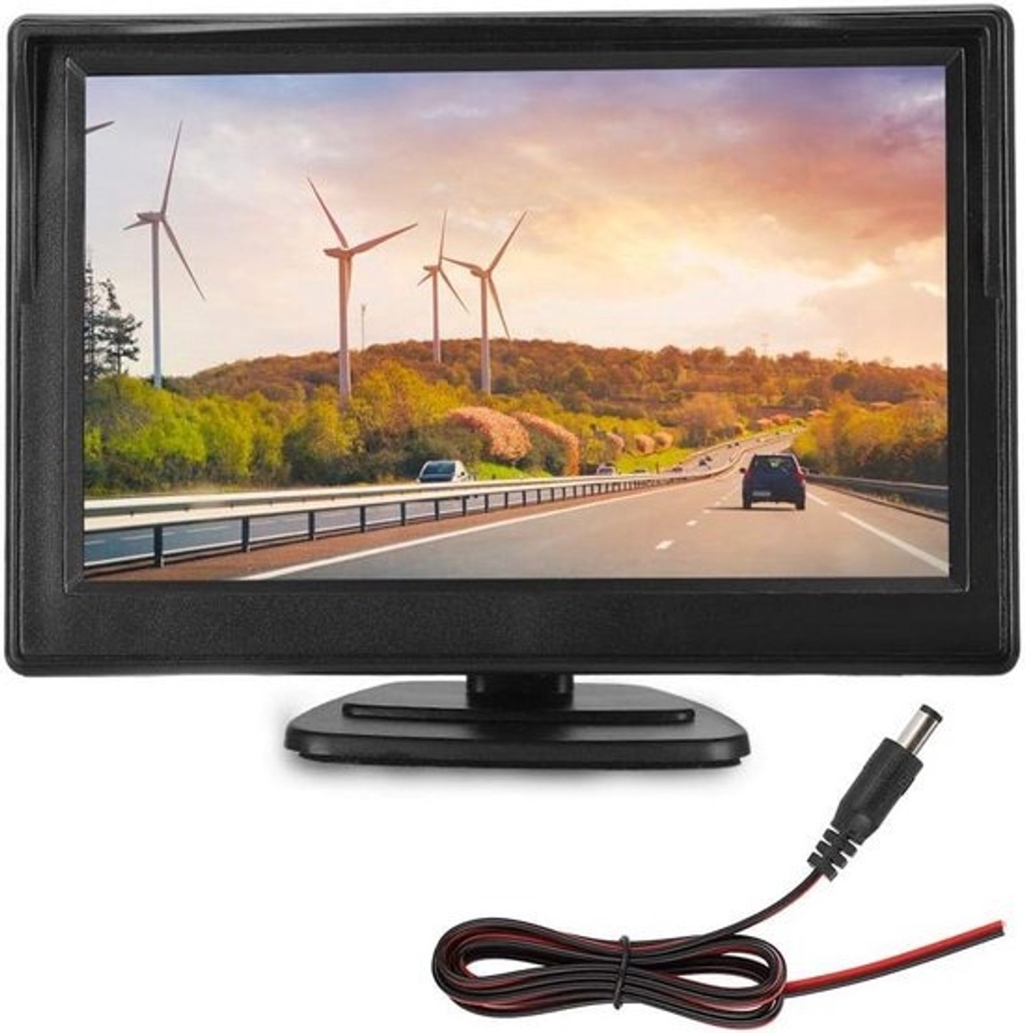 5 Inch TFT Automonitor voor Achteruitrijcamera - Hoge Resolutie PAL/NTSC Parkeersysteem