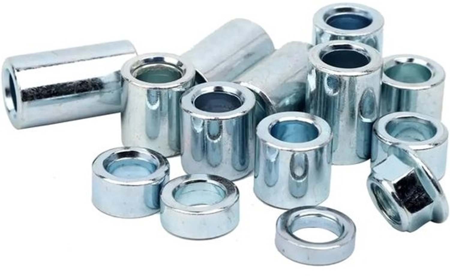 Afstandsbus Set - Bussen Assortiment - Motor Onderhoud - 12 Verschillende Lengtes - M12 Binnendiameter