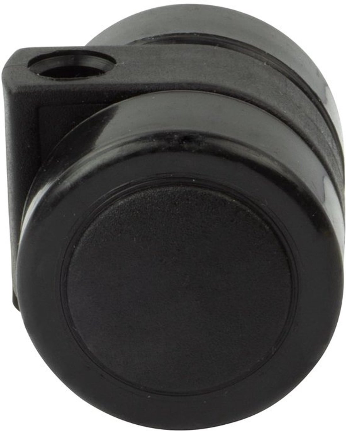 Meubelwiel Dubbel - Stoelwiel Zwenkwiel - Stil Meubilair Verplaatsen - Massief Rubber - Ø 36 mm - Zwart