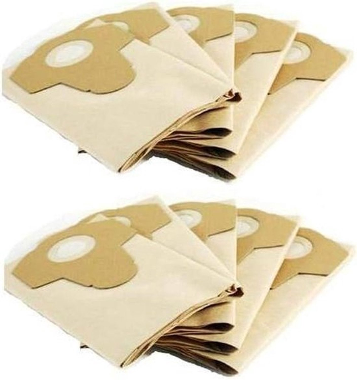 Stofzuigerzakken - Papierfilterzakken - Schoonmaken - Hoge scheurvastheid - 20 Liter - Bruin
