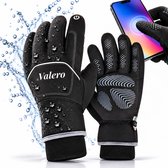Valero Waterdichte handschoenen Maat M – Winterhandschoenen -Heren & Dames – Warm, Winddicht & Touchscreen – Antislip Grip – Perfect voor Fietsen, Skiën & Outdoor
