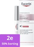 Eucerin Anti-Pigment Spot Corrector met Gepatenteerd Thiamidol. Vermindert pigmentvlekken en onregelmatigheden. Verpakking toont "2e 50% korting".