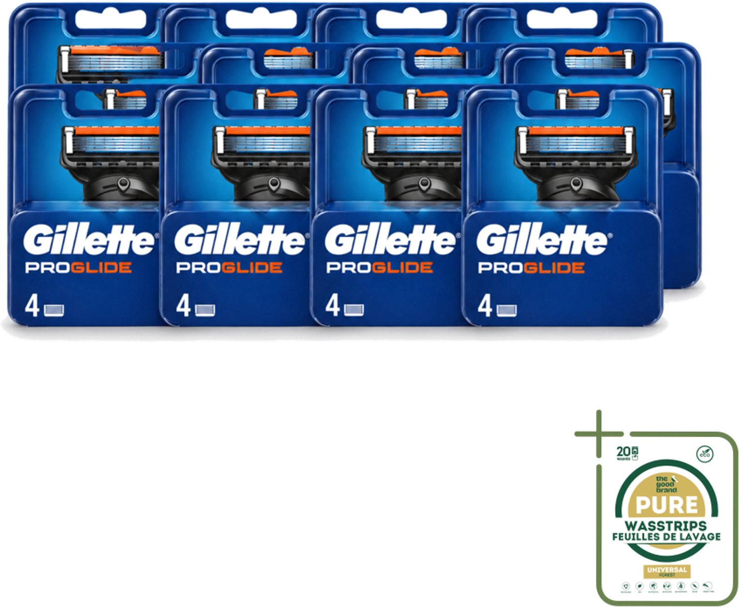 12 x Gillette - Fusion5 ProGlide – Scheermesjes – Navulmesjes – 4 Mesjes - Scheermesjes - Scheren - Scheren Mesjes - Scheren Voor Mannen - Scheren Voor Gezicht