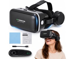 VR-bril met headset - afneembare koelvoorplaat - 120° gezichtsveld - urenlang draagcomfort - ShopVlot