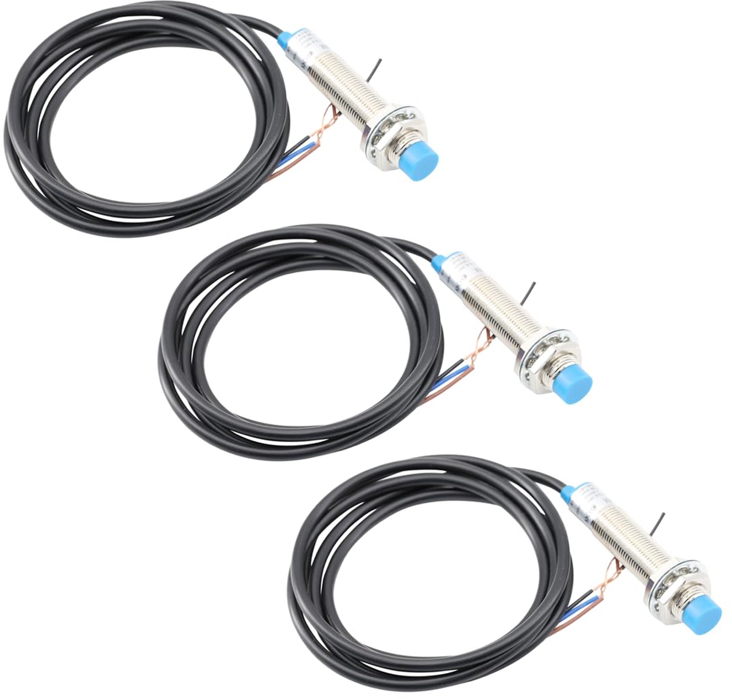 M12 LJ12 A3-4-Z/BX Inductieve Naderingssensor DC6-36V Hoge Gevoeligheid Naderingsschakelaar NPN NO 3-Draads 0-4 mm - ShopVlot