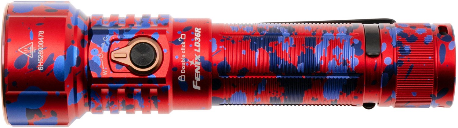Fenix LD36R Oplaadbare Zaklamp 3600 Lumen - RGB Kleurmodi - USB-C Oplaadbaar