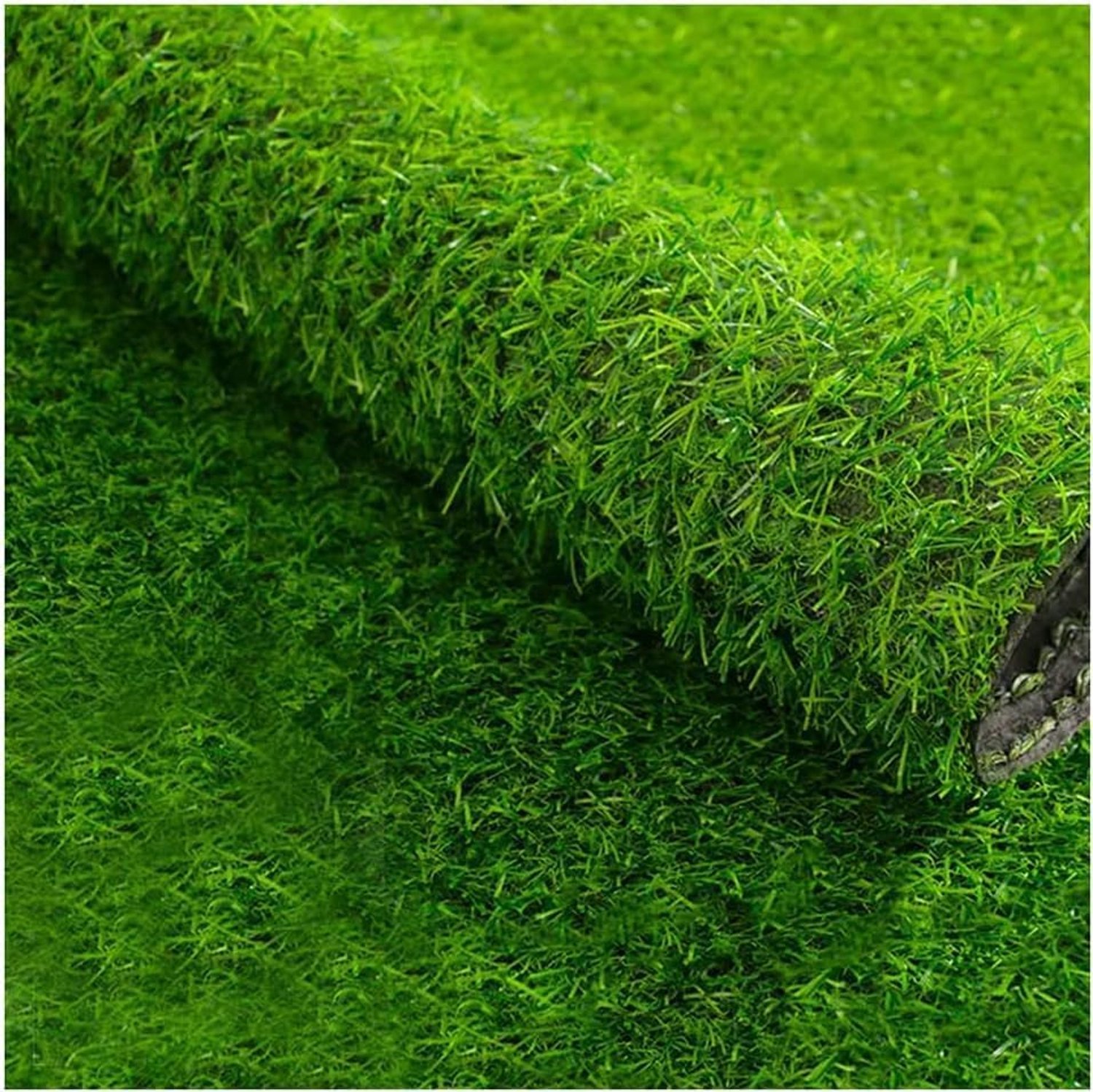 Kunstgras Gras Binnen Buiten 2 X 4m, 2cm Realistisch Synthetisch Nep Gras Kunstgras Tapijt Hond Huisdieren Mat, Green, 2x4m