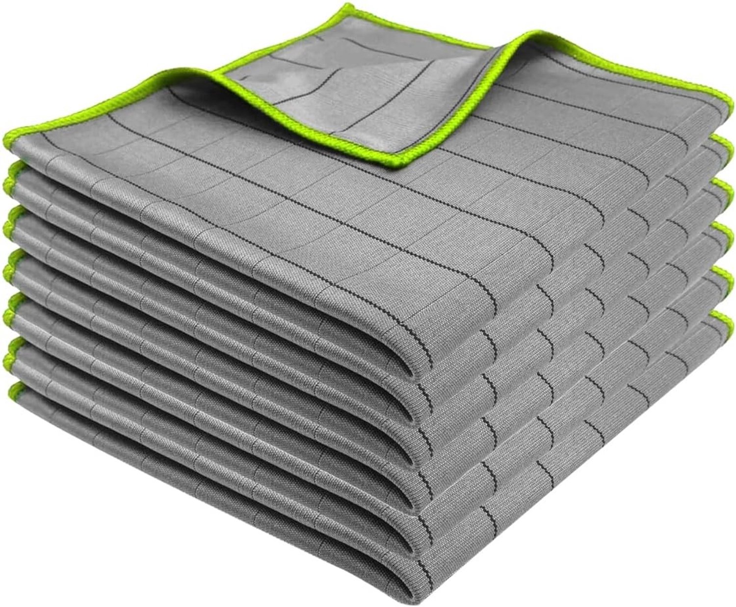 Microvezeldoek - Groen - 50 x 40 cm - Ultrafijne Reinigingsdoeken voor Streepvrije Ruiten - Voor Huishoudelijk Gebruik