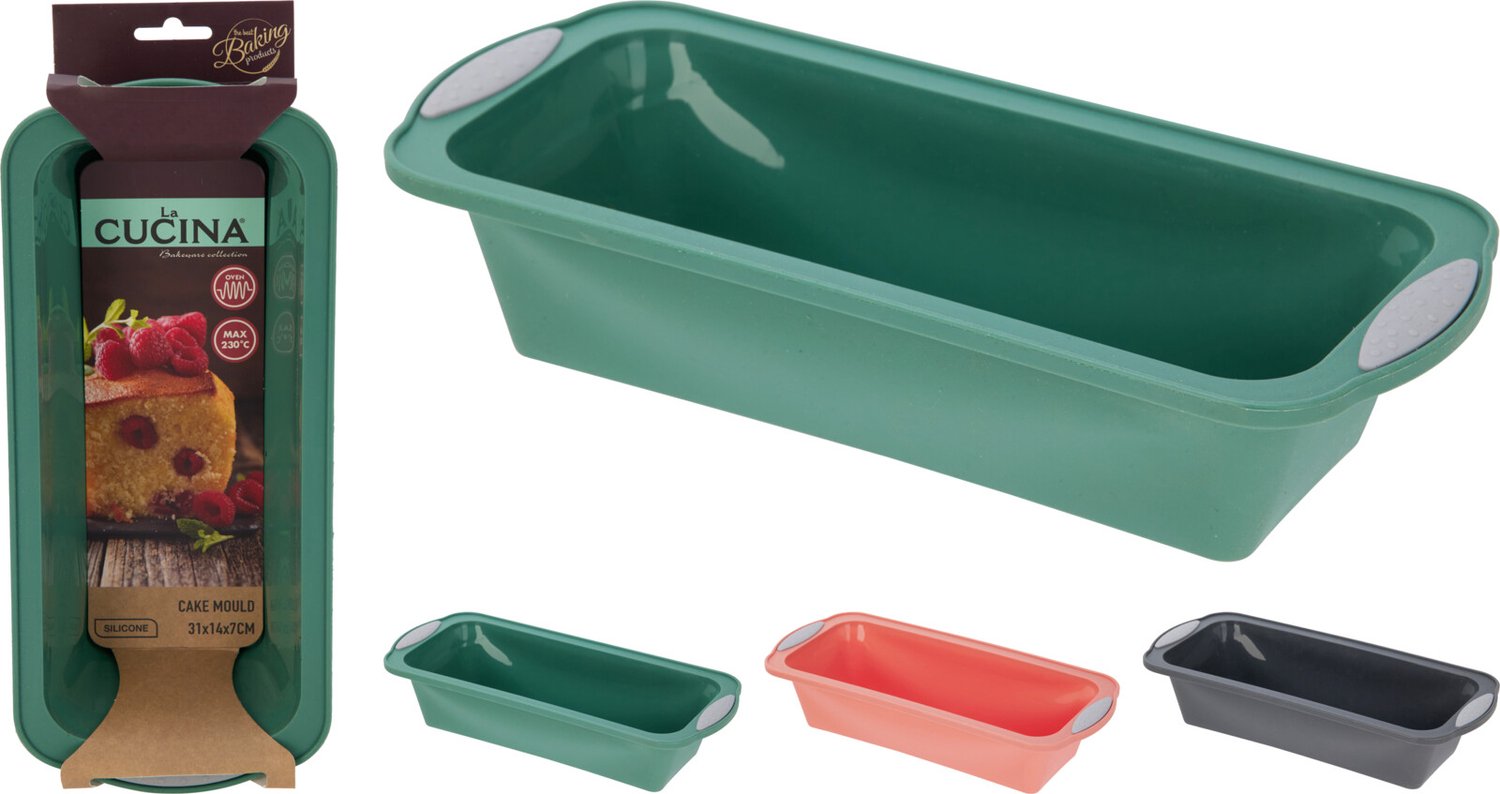 Mondex Siliconen Cakevorm 31cm - 4 Kleuren