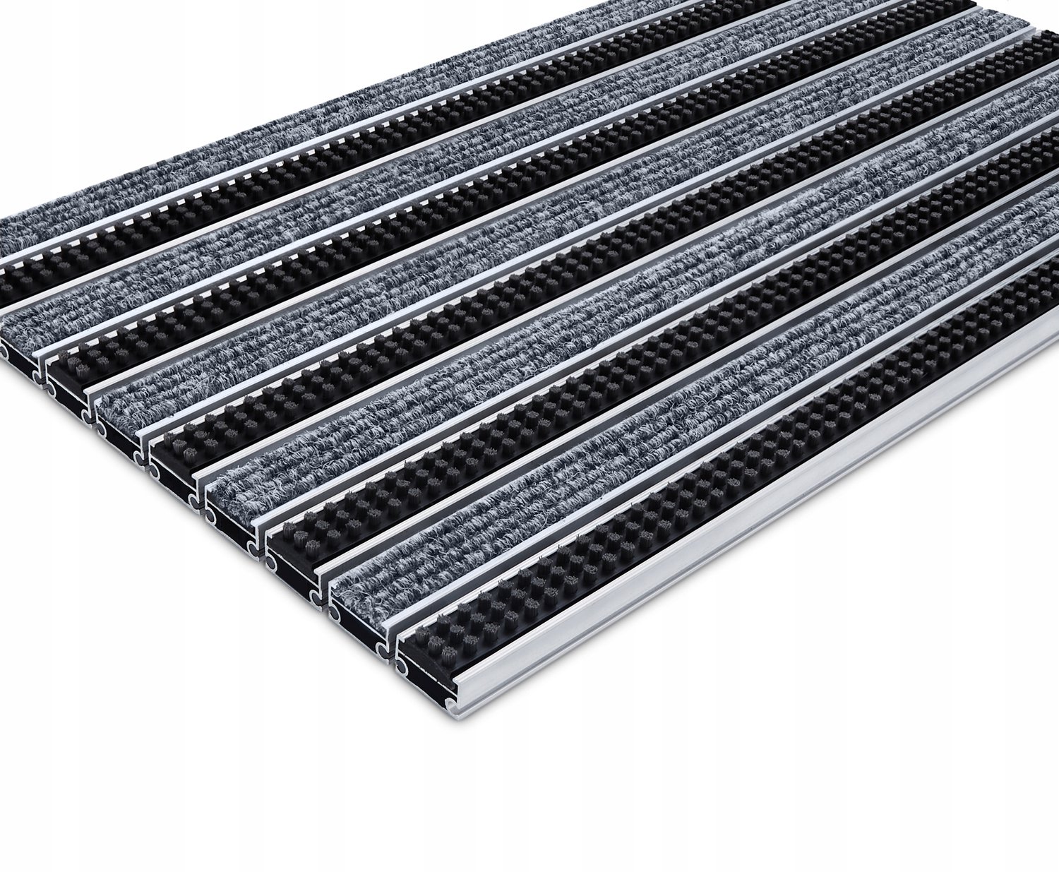 Polentex Aluminium Systeem Wisser Tekstiel/Borstel 100x50cm
