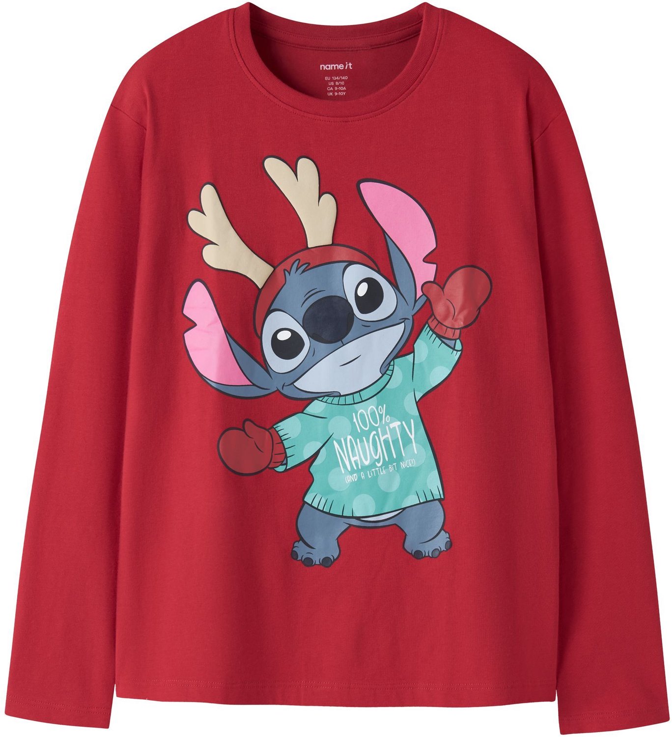 Name it T-shirt Biologisch katoen Stitch