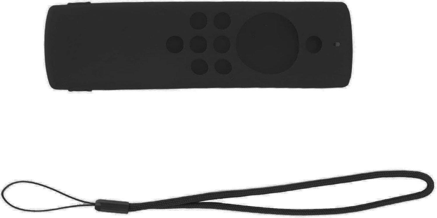 Beschermhoes voor afstandsbediening Stick, beschermhoes van siliconen, wasbaar, schokbestendig, voor Stick Lite, zwart (zwarte set)
