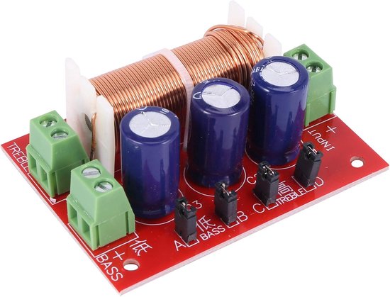 2 Stuks 400W Crossover Speaker 2 Manieren Audio Tuning Tweeter Bass Speakers Filter Frequence Splitter voor 2-16Ohm — afbeelding 2