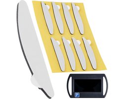 Parkeerschijf vervangingsstickers - 8 stuks - dubbelzijdige speciale lijm - perfect voor Needit Park Mini - ShopVlot