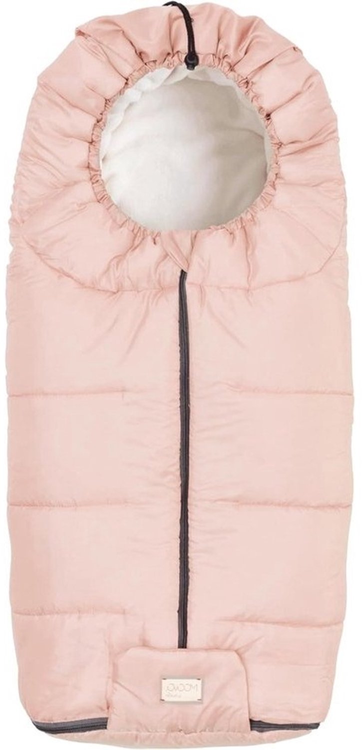 Voetenzak voor kinderwagen - Universele zak - Blijf warm - Wind- en regenbestendig - 100 cm - Pastelroze