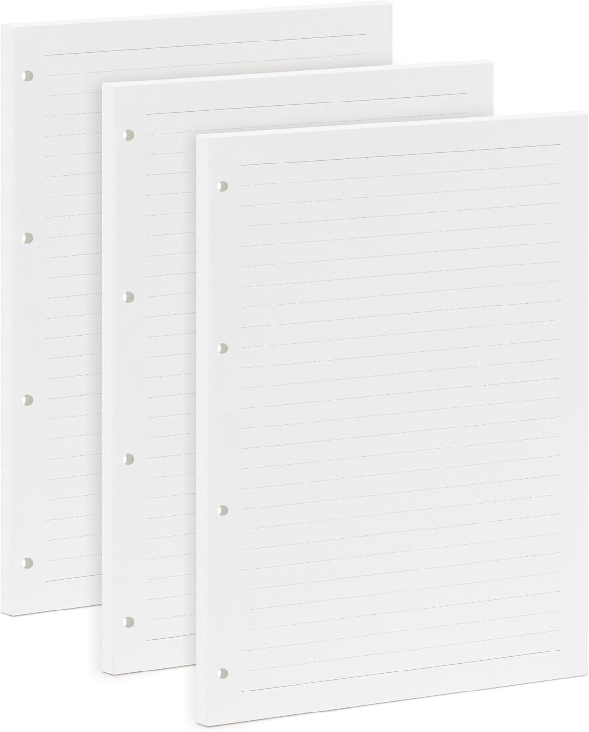 Navulpapier A4 - Wit - 290 x 210 mm - Gelinieerd 100GSM - Voor Notities en Bullet Journals