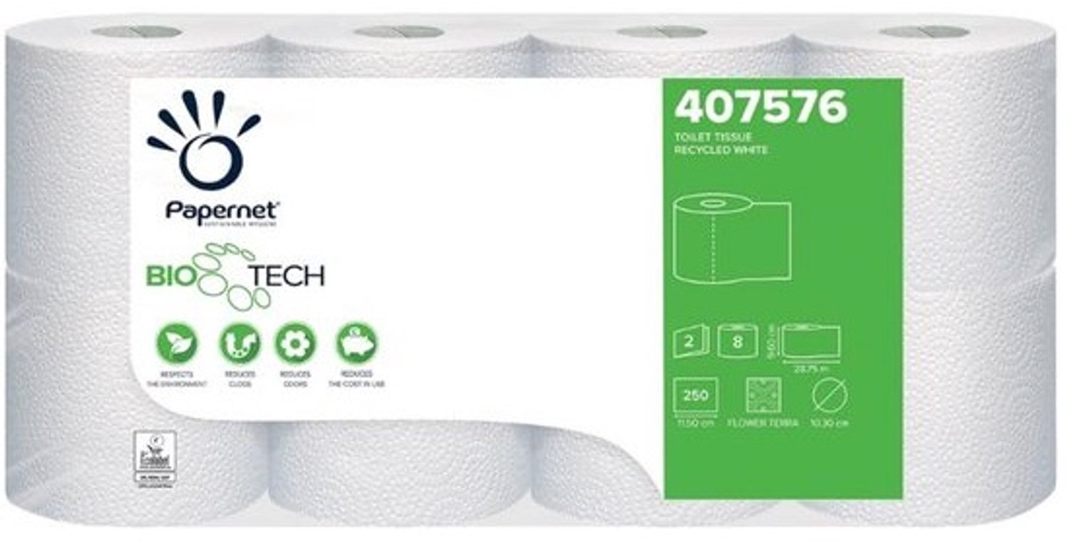 3 pakken ecotoiletpapier - Met Bio Tech-technologie - Snel oplosbaar - Voor campers en boten