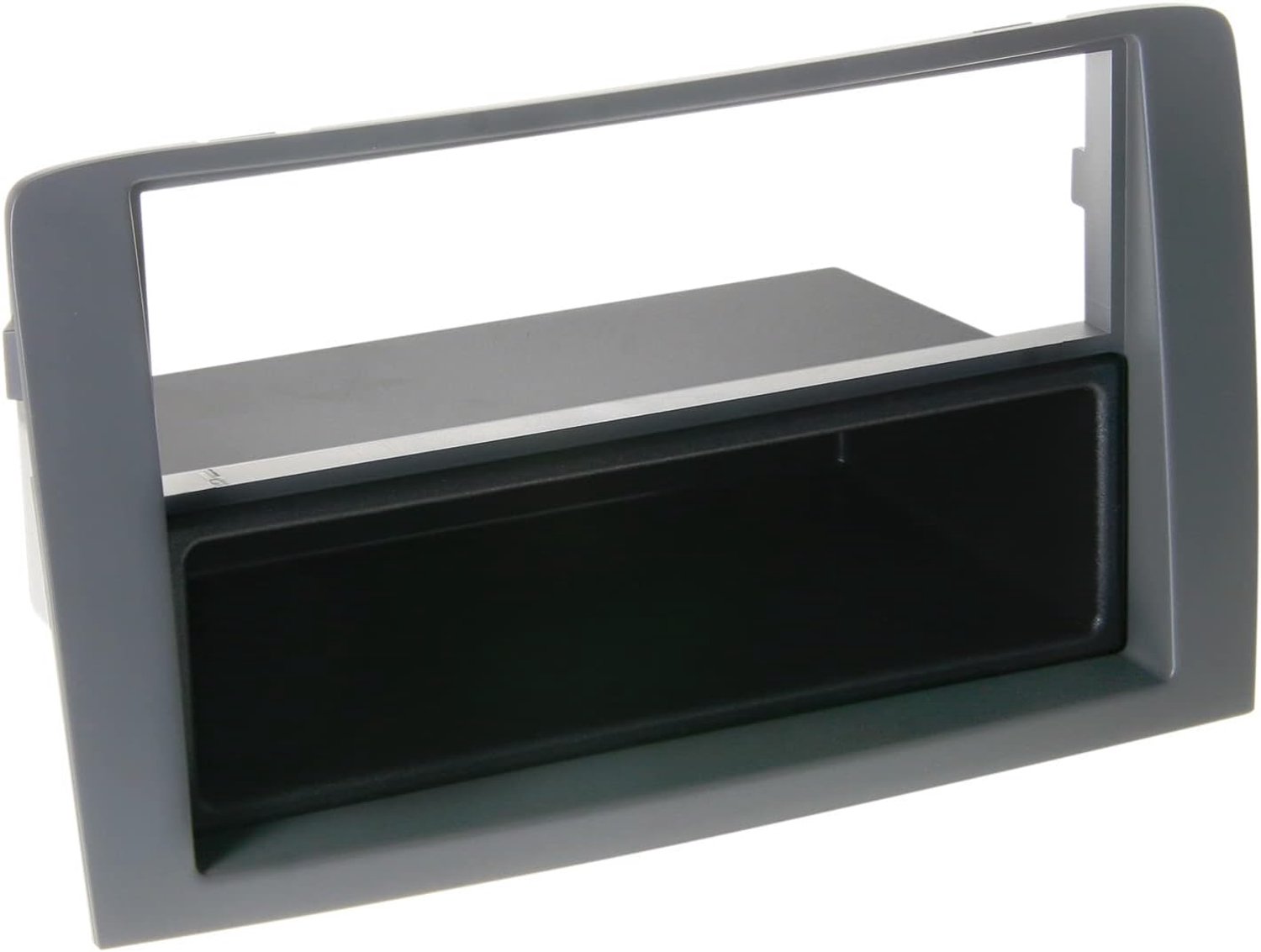 Sound-way - 1-DIN autoradio frame met opbergvak compatibel met Fiat Idea (2003-2012) en Lancia Musa (2004-2012) - ShopVlot
