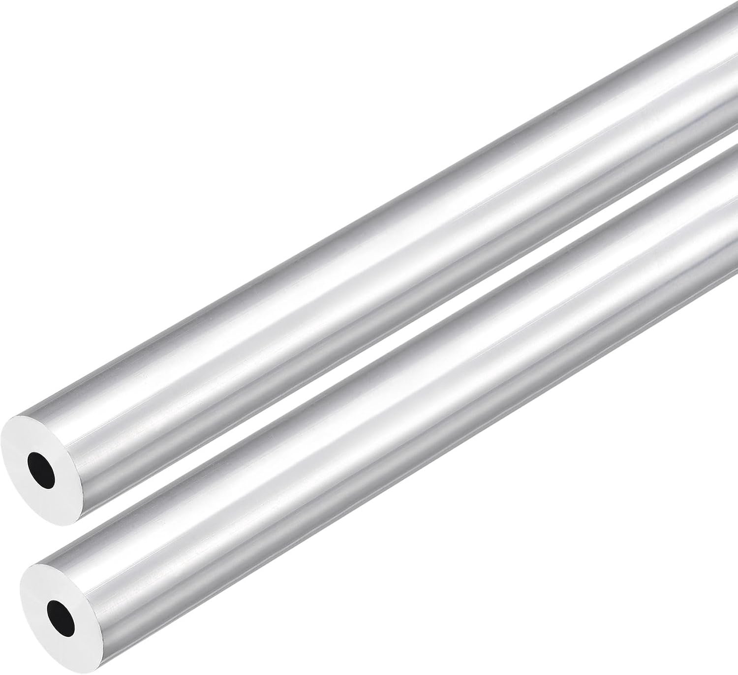 DMiotech 2pcs (16mm OD x 5mm ID) 6063 Aluminum Round Tube 300mm Length Industry Metal Tube for Machinery Frame - ShopVlot