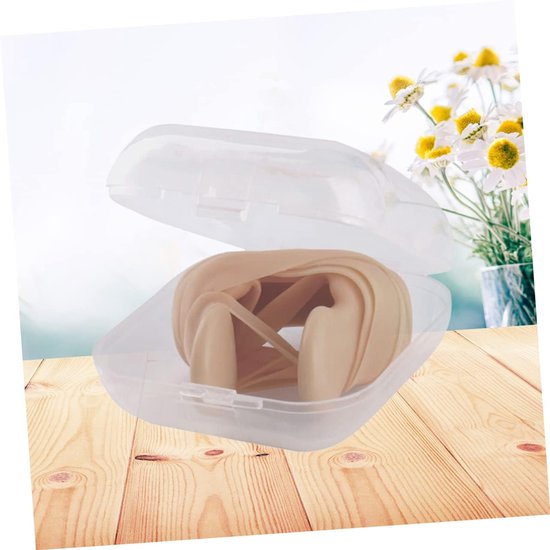 12 Stuks sport zwemmen nasale versnelling volwassen zwemmen plug knoppen oren sport oordopjes oordoppen zwemmende neusspalk sport- neusklem Speelgoed kind — afbeelding 3
