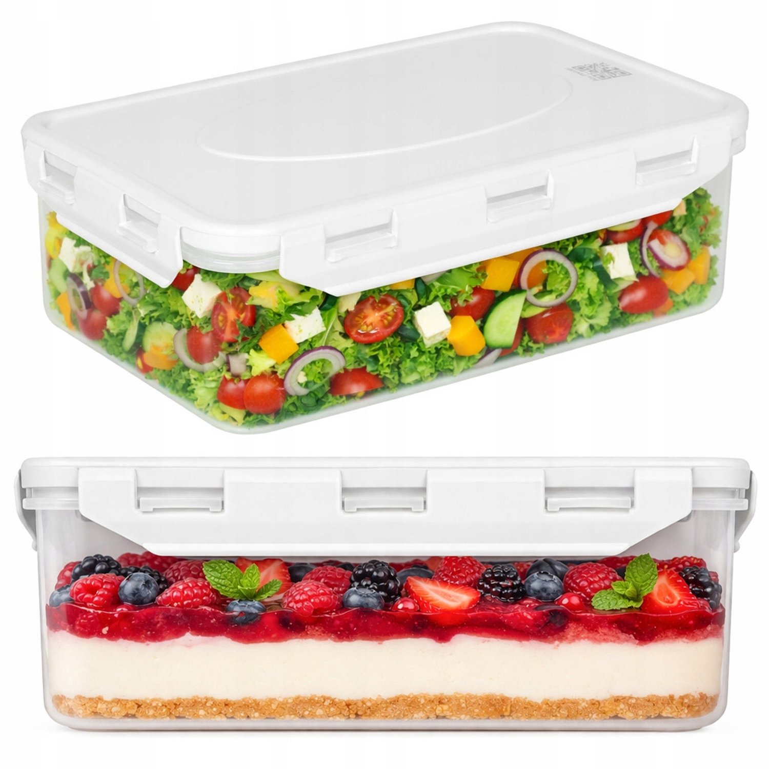Hermetisch Voedselcontainer 1,3L - Koelkast & Vriezer Geschikt
