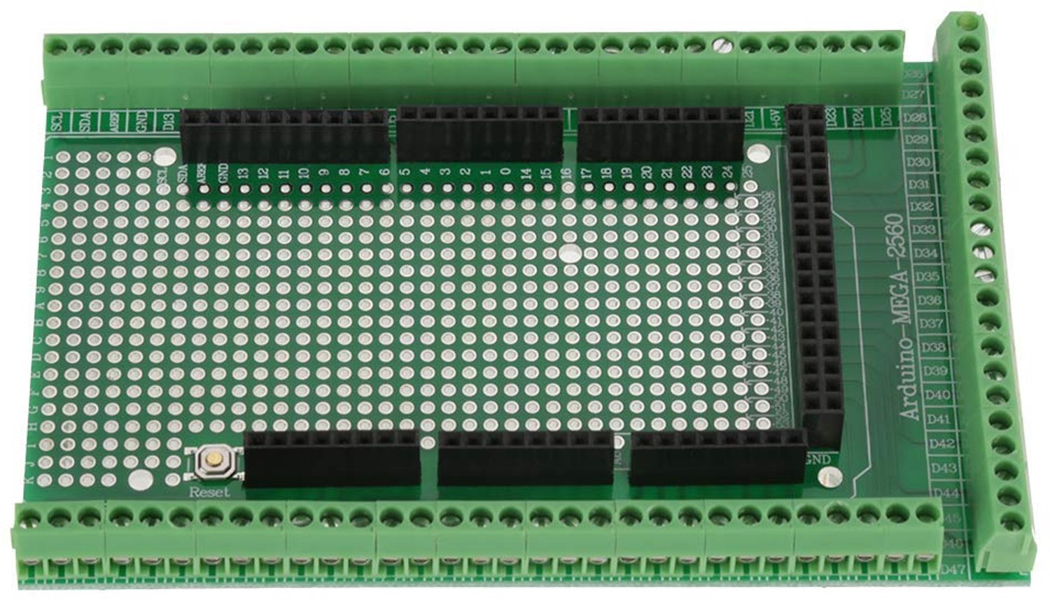 Walfront Whale Front Prototype Screw Terminal Block Shield Board Kit MEGA-2560 R31 - ShopVlot