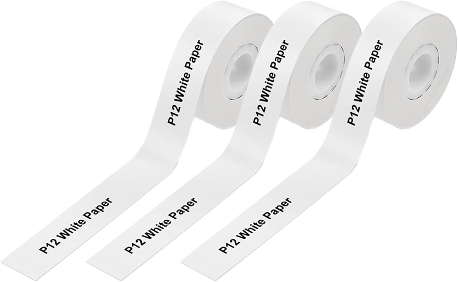 Rollen Lint - Wit - 15 mm x 4 m - Zelfklevende Thermische Etiketten - Voor Etiketteerapparaten