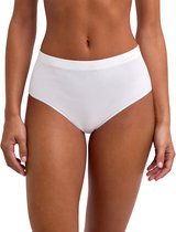 FALKE Daily Seamless Mid Waist naadloos modal broek van onderlaag dames wit - maat S