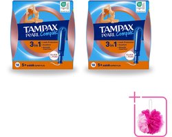 Tampax Tampons Pearl Compak Super Plus Applicator - 18 stuks