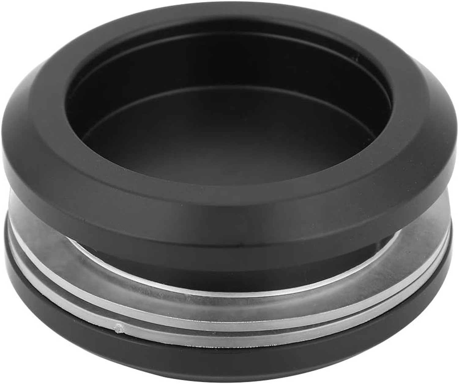 Aluminiumlegering glazen deurgreep rond meubel kast trek knop zwart