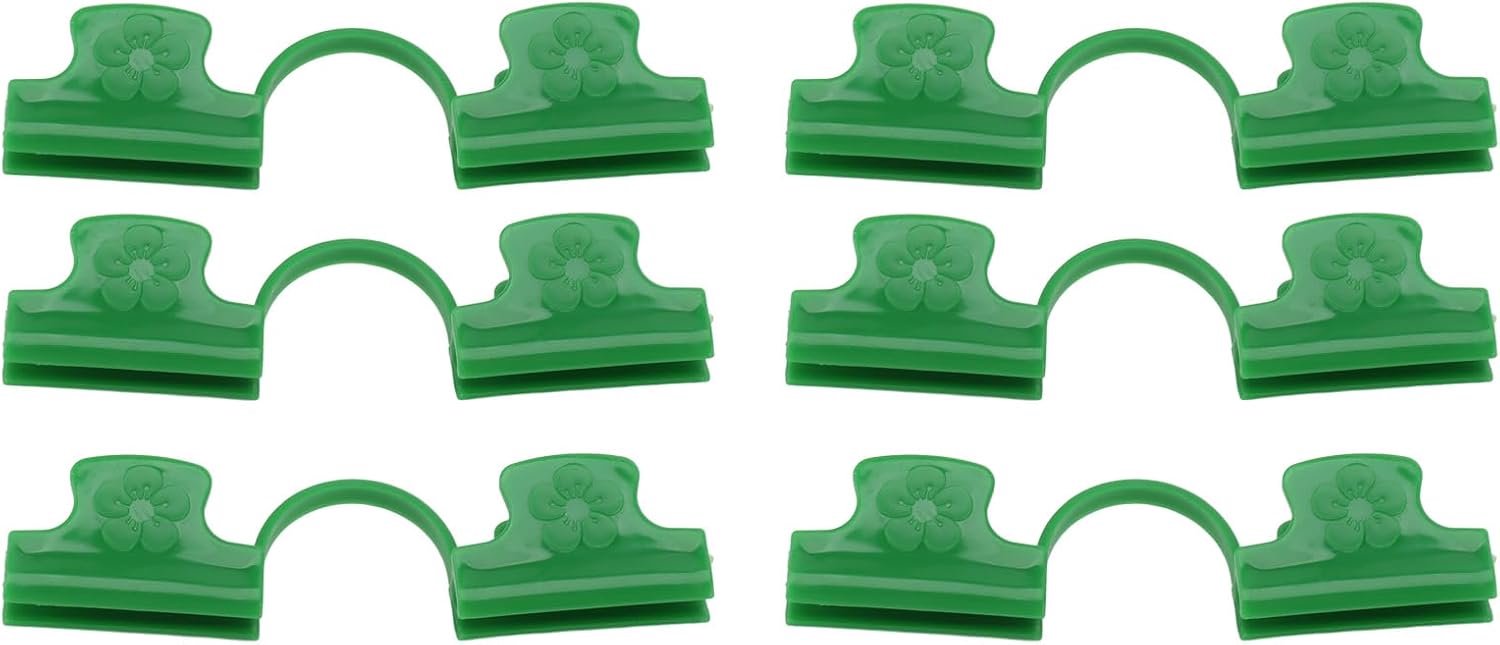 Chrees Broeikasklemmen, duurzaam ontwerp, antislip, voor schaduwnet, zon, tuinwerk buiten, 50 stuks, PE-kunststof clips voor tuinbouw (16 mm)