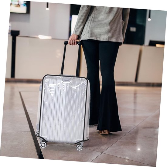 Trolley Kofferhoes Bagage Stofdichte Beschermer Koffer Stofdichte Beschermer Bagagekofferhoes Bagagehoes Kofferhoes Reisopbergtas Waterdicht — afbeelding 3