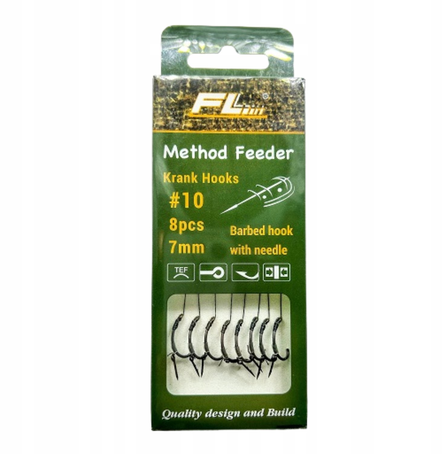 Method Feeder Haken Set - Maat 10 met Ingeklapte Naald