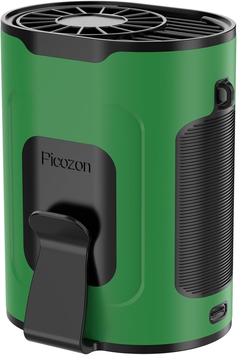Draagbare Handsfree Ventilator met 4 Snelheden en 4000mAh Batterij voor Thuis, Kantoor en Buitenactiviteiten - Groen