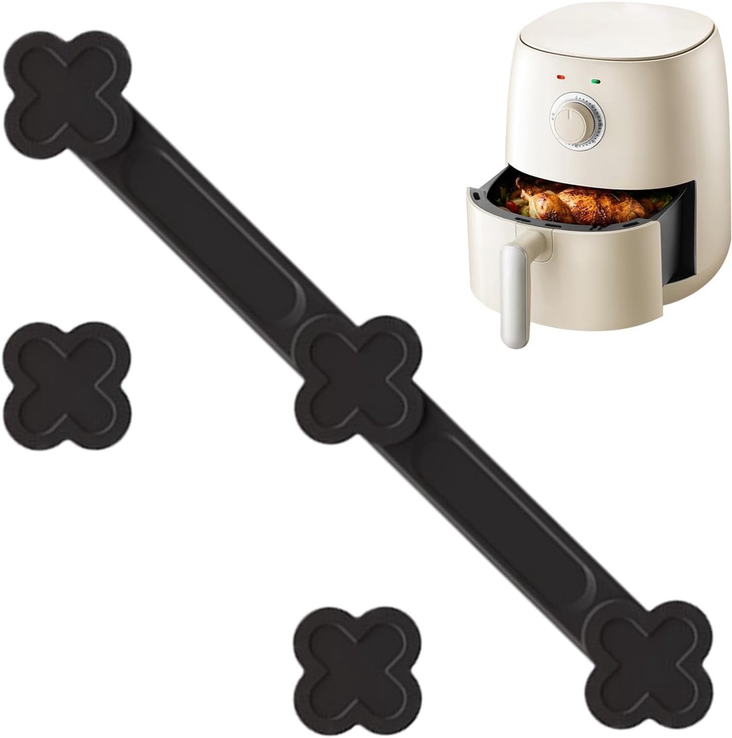 Air Fryer Liner Magneten Silicone Hittebestendige Veilige Magnetische