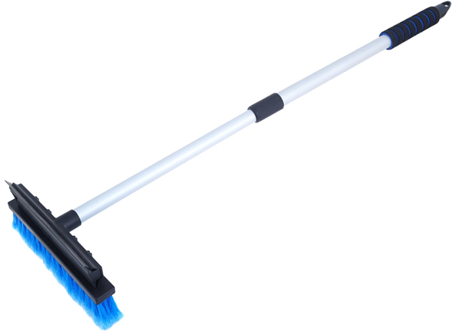 Telescopische Wasborstel met Wisser 60-90cm