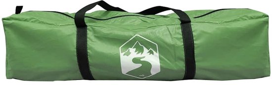 vidaXL Tipitent - 4-persoons - Waterdicht - Groen Kampeertent - Tipi Tent - Familietent - Outdoor Tent - Waterproof Tent van Vidaxl — afbeelding 2