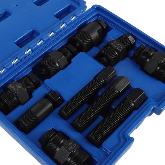 10 Stuks Delige Vliegwieltrekker Set van Geharde Koolstofstaal Compact Draagbaar Motorfiets Reparatiegereedschap voor Kleine Motoren Atv Dirtbike Compatibel met Yamaha — afbeelding 2