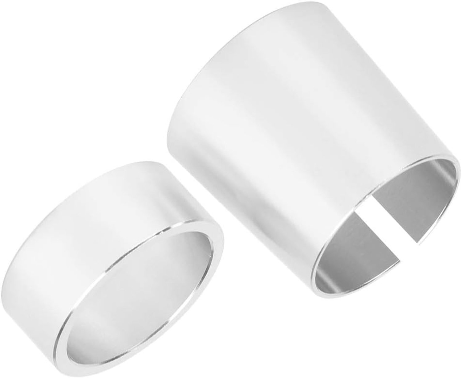 aqxreight 1 Inch Taps Toelopende Aandrijfkoppelingsasadapterconnector Zilver Aluminium Duurzaam Accessoire